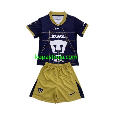 Billiga Fotbollströjor Pumas UNAM Barn Borta tröja 2024/25 Kortärmad